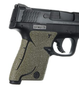 Talon Grips 705M Adhesive Grip  Textured Moss Rubber for S&W M&P Shield 9,40