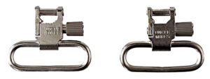 Uncle Mike's 14622 Super Swivel  Quick Detach 115 RUG Nickel 1" Loop for Ruger 10/22/ .44 Mag/ #3 Carbines