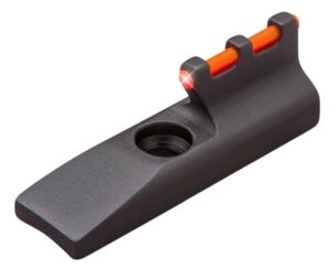 TruGlo TG965R Front Sight  Red Fiber Optic Front/Black Frame Fits Browning Buck Mark Fits Ruger MK II/MK III/MK IV, 22/45, Front Post Screw Mount