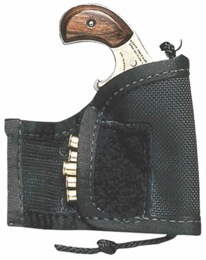 North American Arms HPKL Pocket  Pocket Black Nylon Pocket Fits NAA 22LR Frame Mini-Revolver Ambidextrous