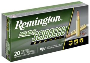 Remington Ammunition 29328 Premier Scirocco Bonded 30-06Springfield 180gr Swift Scirocco Bonded 20 Per Box/10 Case