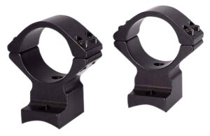 Talley 940705 Scope Mount/Ring Combo  Black Anodized 1" Tube Weatherby Mark V Medium Rings Magnum Action