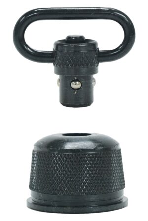 GrovTec US Inc GTSW296 Mag Cap  Shotgun 1" Push Button Black Oxide Remington 870 Express 12 Gauge Steel