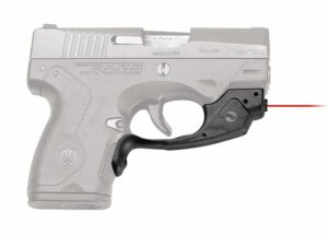 Crimson Trace 0137001 Laserguard  Beretta Nano, Red Laser Black Polymer