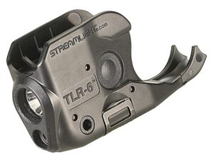 Streamlight 69276 TLR-6 Gun Light  Black 100 Lumens White LED/Red Laser Kimber Micro