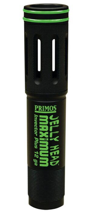 Primos 69402 JellyHead Maximum  Benelli/Beretta Mobil 12 Gauge Turkey Ported Steel Black-T Coating