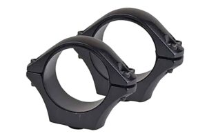 Tikka S1300929 Opti-Lock Rings  Black 30mm Low