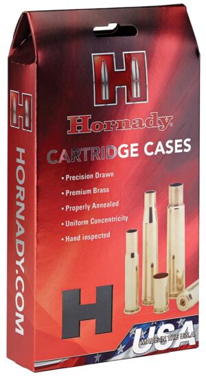 Hornady 8622 Unprimed Cases Cartridge 6mm Rifle Brass