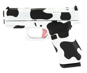 GLOCK 43X 9MM 10RD MOS FS COW PRINT