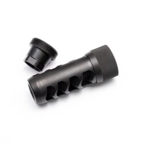 Area 419 Sidewinder Magnum Self Timing Muzzle Brake 6.5mm Black Nitride 5/8-24