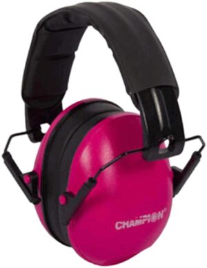 Champion Traps and Targets Pink Slim Passive Hearing Protection Ear Muffs