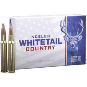Nosler Whitetail Country Rifle Ammunition 6.5 Creedmoor 140gr SP 2650 fps 20/ct