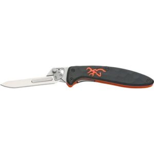 Browning Primal Scalpel 2 3/4" Blade Black and Orange