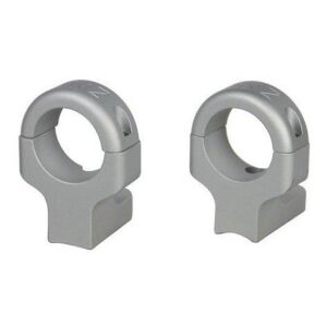 DNZ  Game Reaper 2   2-Piece Scope Mount (2 Screws) - Browning A-Bolt Sako A7 Steyr Long & Short Action - 1" High Silver