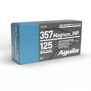 AGUILA 357 MAG JHP 125GR 50RD BOX 10 BXS PER CS