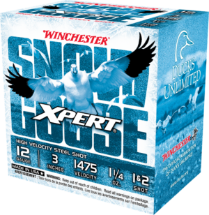 WINCHESTER XPERT SNOW GOOSE 12GA 3" #1 SHOT 25RD BX 250RD CASE