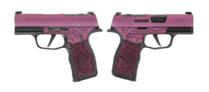 SIG SAUER P365X LADY BUG 9MM PSTL 3.1" BBL 2-12RD MAGS, OPTC PLTE COVER