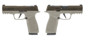 SIG SAUER P365 X-MACRO 9MM PSTL 3.7" 2-17RD OR 2 TONE BRONZE/TAN
