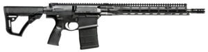 Daniel Defense 0215707258067 DD5 V3 *CO Complaint 7.62x51mm NATO 16" No Magazine Black Hard Coat Anodized Black Phosphate 6 Position w/SoftTouch Overmolding Stock Black Polymer Grip