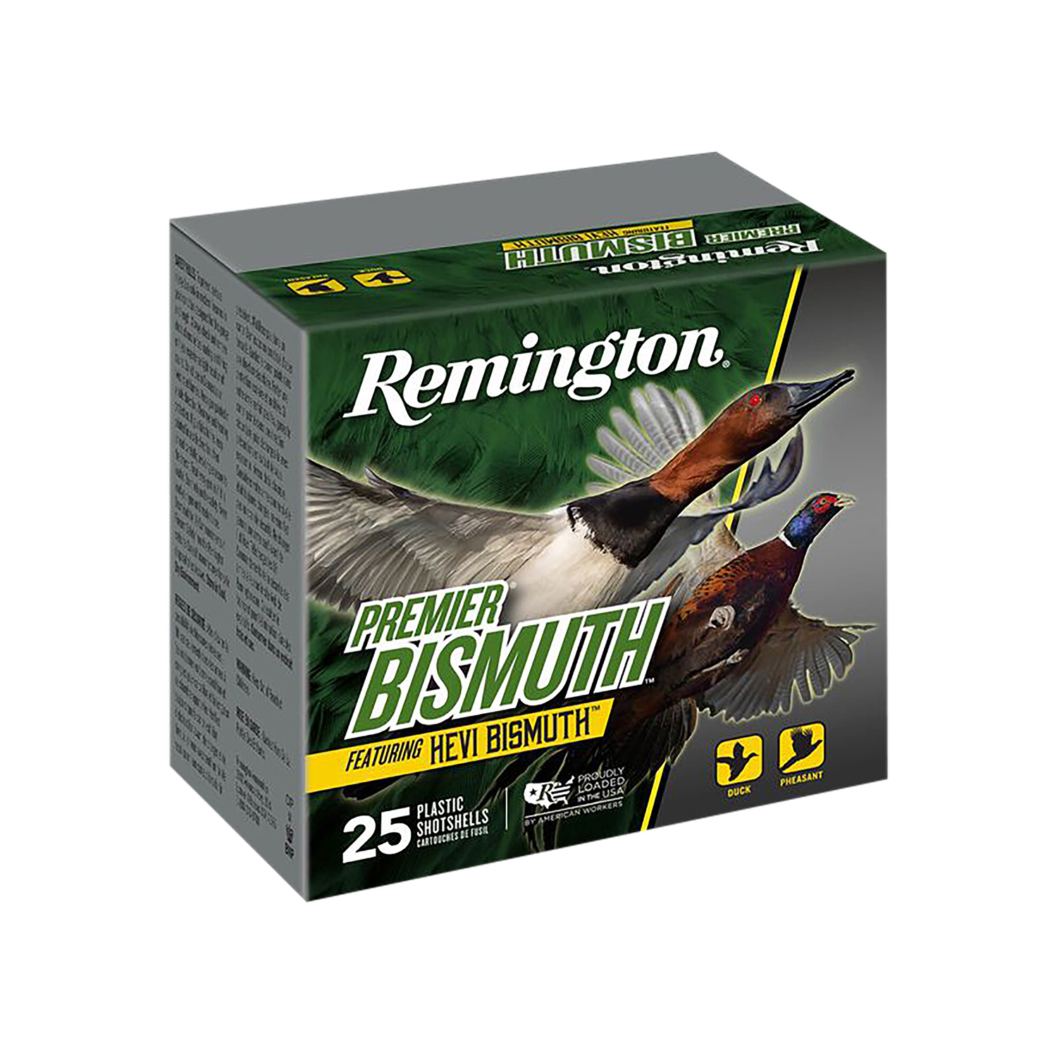 Remington Ammunition R20507 Premier Bismuth 20Gauge 3" 1 1/4oz 2Shot 25 Per Box/10 Case
