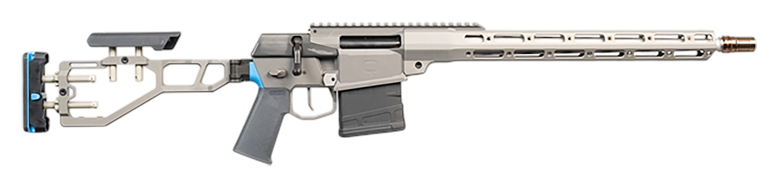 Q LLC The Fix *CA Compliant 308 Win 10+1 16" Picatinny Rail Receiver, M-LOK Handguard, Polymer Grip