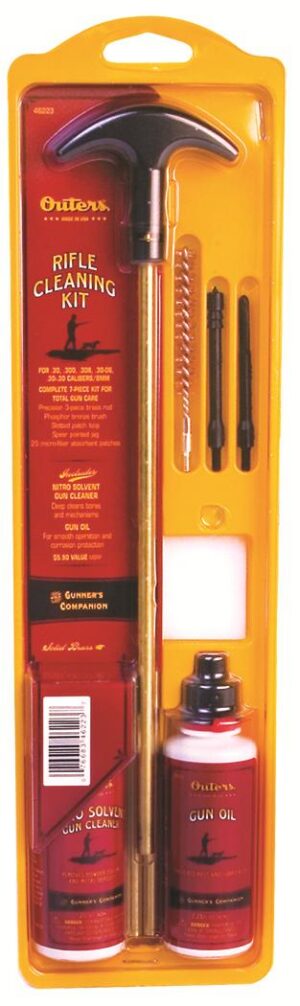 Outers Pistol Cleaning Kit .40-.45 Cal 10 mm