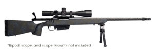 Iota Outdoors RF019C212216C20 Vandal Carbon II 300 Win Mag 22" Black Fluted Barrel, Black Drilled & Tapped Receiver, Black Iota EKO X Carbon Fiber Stock