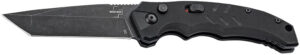 Boker 01BO797 Intention II  3.07" Folding Tanto Plain D2 Steel Blade Black G10 Handle