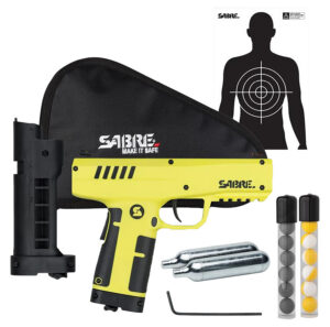 Sabre SLPIC2 Compact Projectile Launcher Range 175ft Black/Yellow *CA Approved