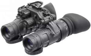 AGM Global Vision 12UN41284123111 UNVG  Night Vision Goggles Black 1x 64-72 Ip/mm Resolution