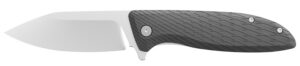 Outdoor Edge BR1C Brutus  3.30" Folding Sheepsfoot Plain 4Cr14MoV Blade Glass-Filled Nylon Handle