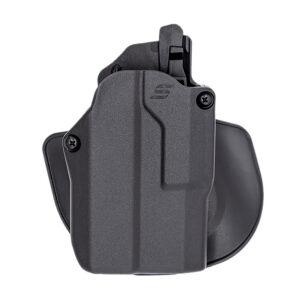 Safariland SOLIS12835A0C3412 Solis ALS  OWB Black Fits Glock 19 Left Hand