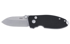 CRKT SQUID BUTTON LOCK 2.27" BLK/SLV