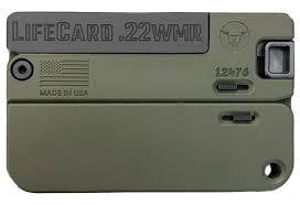 Trailblazer Firearms LifeCard .22 WMR Single Action Handgun Bazooka Green