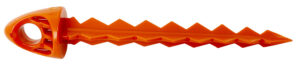 Targettack Llc  Targettack  Orange Polycarbonate Plastic 3" For Paper/Vinyl Targets 12 Pack