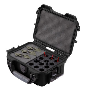 Nanuk 903S080BK0A0C1538 Broadhead Holder  Black NK-7 Resin
