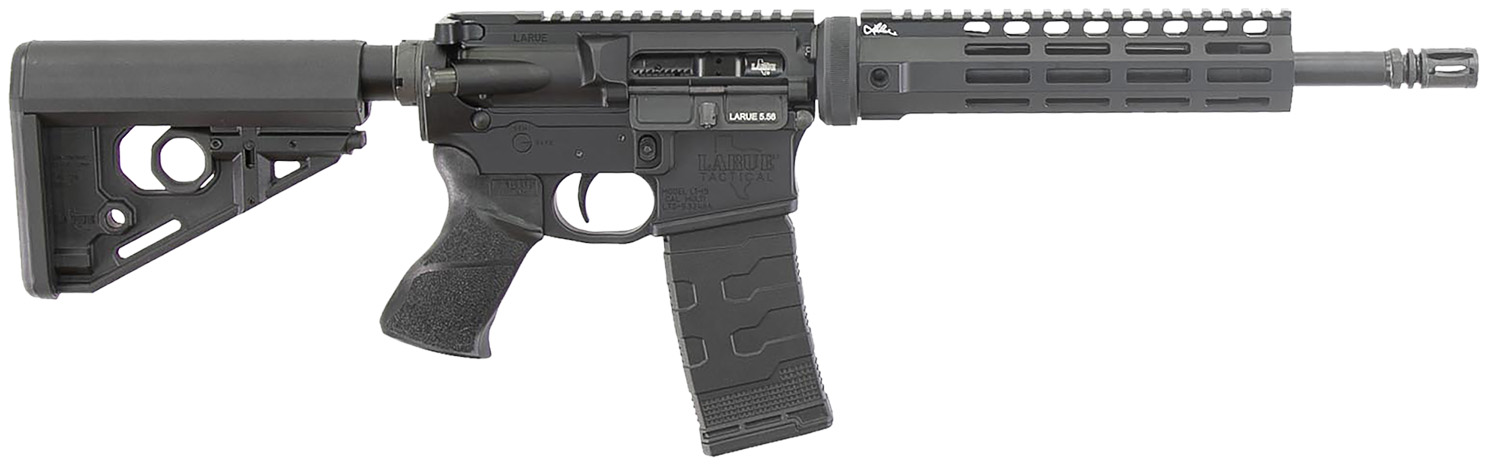 Larue Tactical LT1555612MLOK LT15 MLOK 5.56 30+1 12" Stealth Barrel Black Right Hand