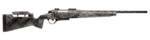 Seekins Precision 0011710209-F Havak PH3 308 Win 20" Black Fluted Threaded Barrel, Black Picatinny Rail Steel Receiver, Adj Cheek Riser Mountain Shadow Synthetic Stock