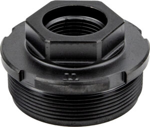Kgm Suppressors A-DTA-T-3  Direct Thread Adapter Fits 3/4"x24 Titanium Nitride Black