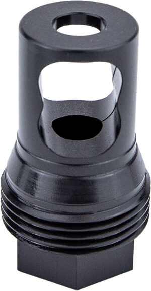 Kgm Suppressors A-TMB50-S-2 R50T Taper Muzzle Brake Black Nitride Steel 7/8"x14 Threads