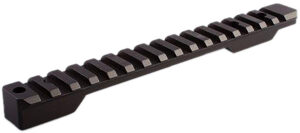 Talley PSM258160 Black Anodized Aluminum Picatinny Rail Mount Short Action 20 MOA