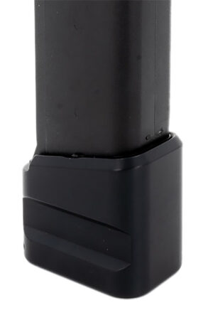 Cross Armory CRG+5MEG19BK Magazine Extension  Fits Glock 19 Gen 1-5 5rd Black Aluminum