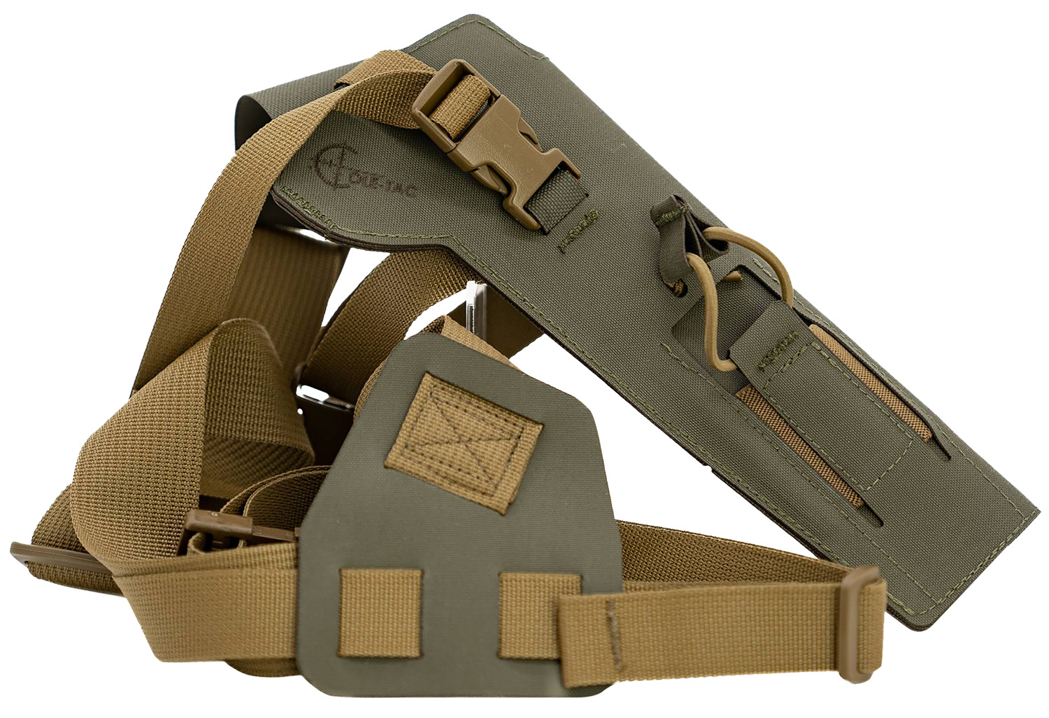 Cole-tac VW204 Varmint Wrangler Pistol Holder Chest Ranger Green Left Hand