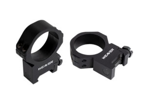 Weaver Mounts 99522 Precision Tactical  Black Aluminum 30mm Tube High