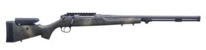 Traditions CR946604437 NitroBolt  50 Cal Firestick 24" Tungsten Cerakote Fluted Threaded Barrel, Tungsten Cerakote Receiver w/Picatinny Rail, Adj Cheek Piece & LOP Desert Web Synthetic Stock