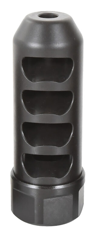 American Precision Arms G2F5838N Gen 2 Fat Bastard Self Timing Brake Black Nitride Stainless Steel with 5/8"-24 tpi Threads, 3.30" OAL & 1.115" Diameter for 338 Cal Rifle