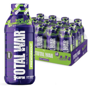 Redcon1 RC1TWRTDSGB-12 Total War Ready to Drink Sour Gummy 12 Pack