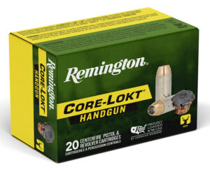 Remington Ammunition 20272 Core-Lokt 45Colt 237gr Jacketed Hollow Point 20 Per Box/10 Case