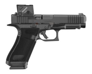 Glock P61750B01DC8A3 G17 Gen6 w/Aimpoint Full Size 9mm Luger 10+1 4.49" Black GMB Barrel, Black nDLC Steel Serrated w/Optic Slide, Black Polymer Frame w/Accessory Rail, Interchangeable Backstrap Grip,
