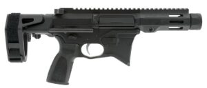 Maxim Defense MD9 K SCW 9mm Luger 4.50" Black Nitride Threaded Barrel, Arid Brown Anodized Aluminum Receiver w/Picatinny Rail, Arid Black Maxim SCW Pistol Brace, Arid Brown Polymer Grip